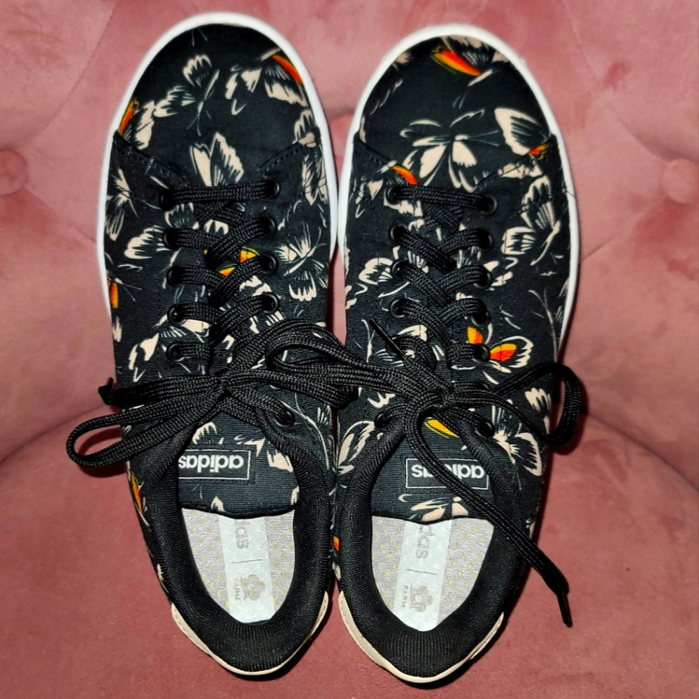 *RARE* Adidas X Farm Rio Advantage Butterfly Low-top Sneakers Women's Size 8